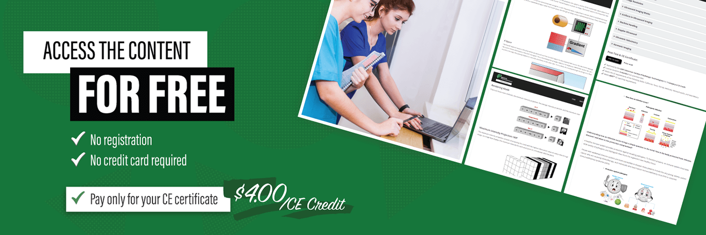 Affordable, Quick, and Free Radiology CE Credits